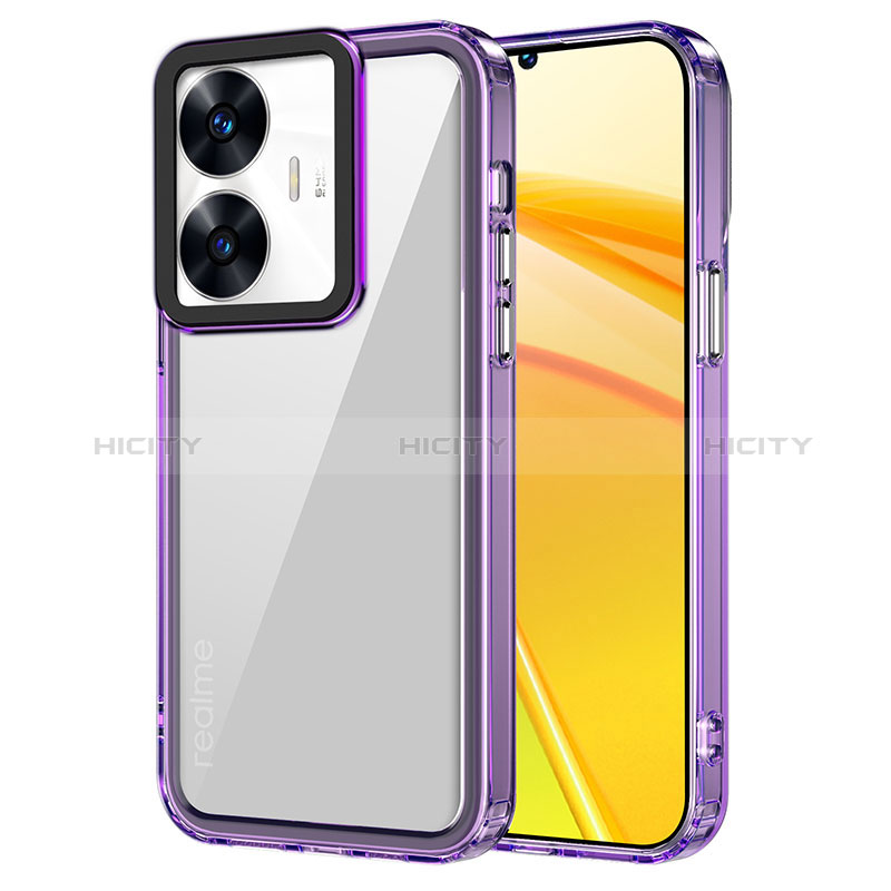 Carcasa Bumper Funda Silicona Transparente AC1 para Realme C55