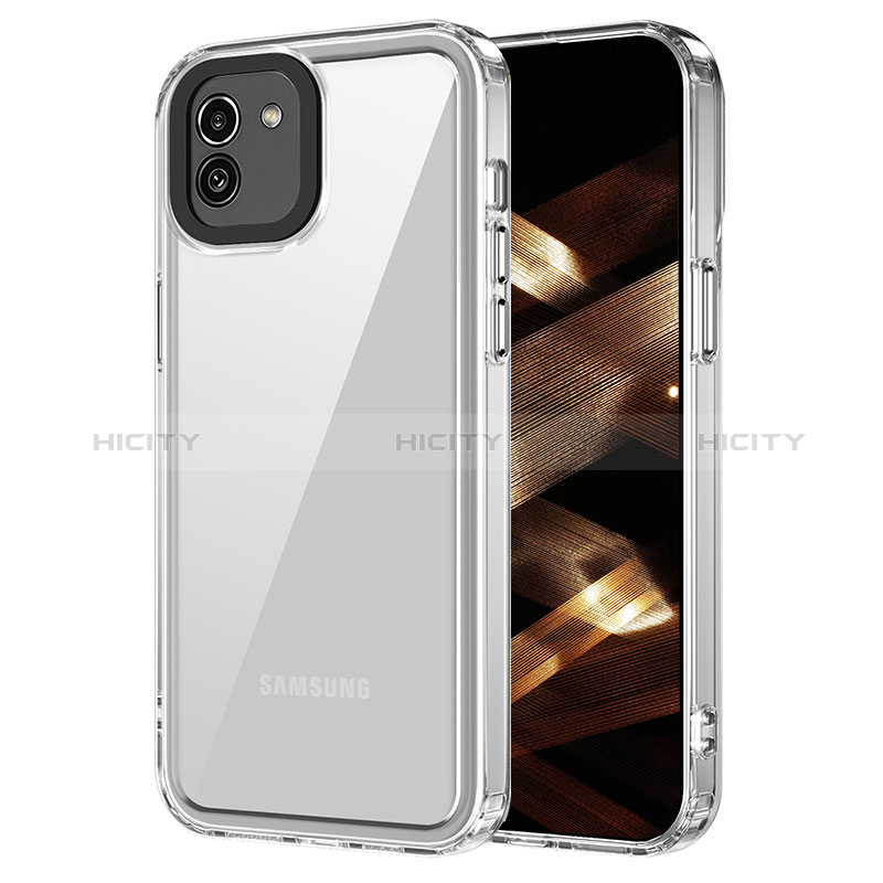 Carcasa Bumper Funda Silicona Transparente AC1 para Samsung Galaxy A03