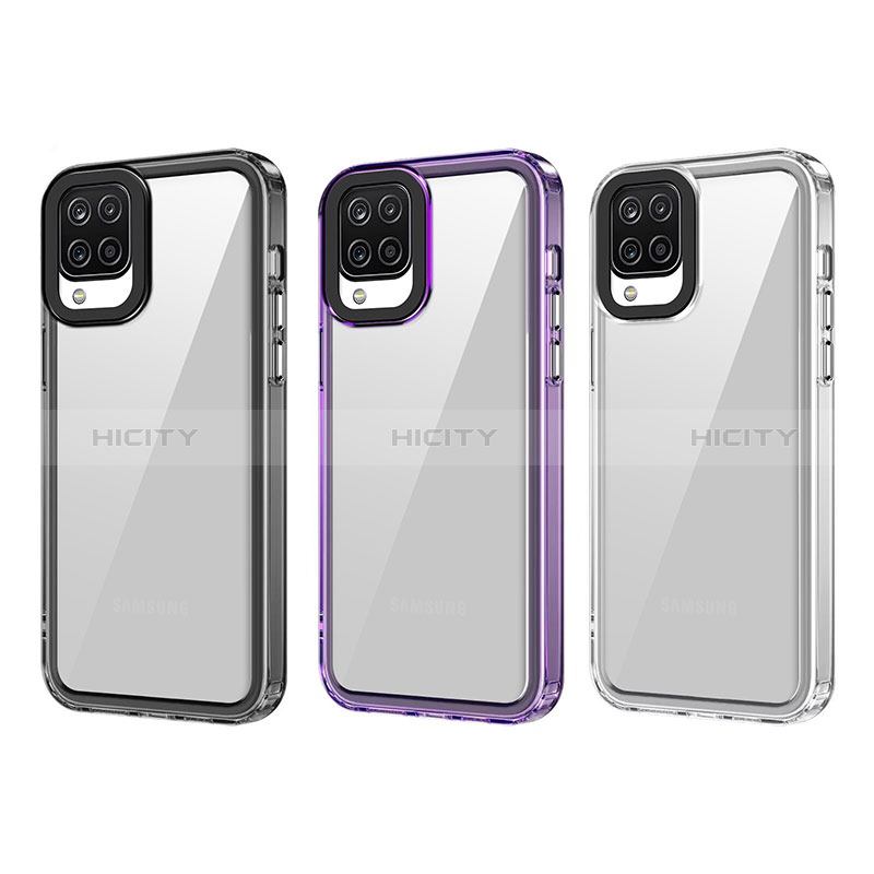 Carcasa Bumper Funda Silicona Transparente AC1 para Samsung Galaxy A12