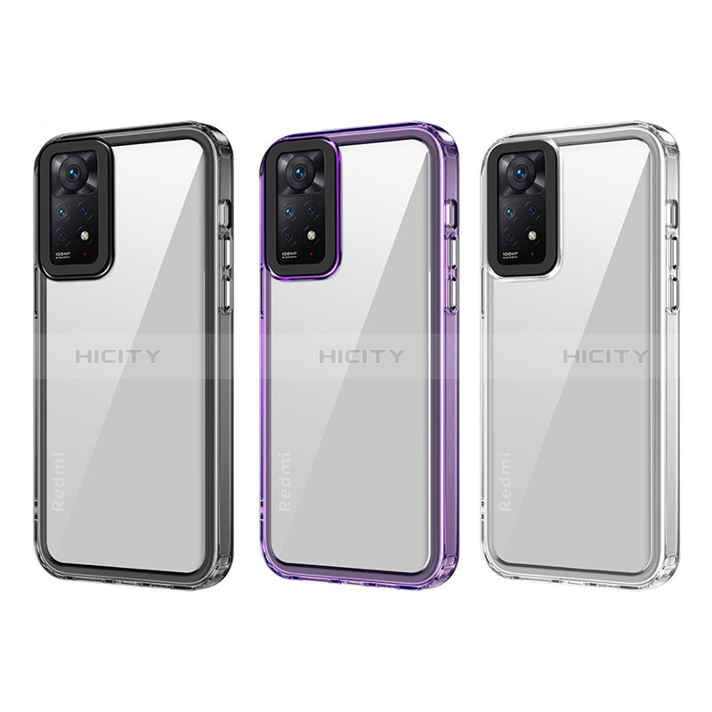 Carcasa Bumper Funda Silicona Transparente AC1 para Xiaomi Redmi Note 11 Pro 4G