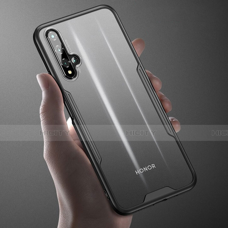 Carcasa Bumper Funda Silicona Transparente Espejo H01 para Huawei Honor 20S