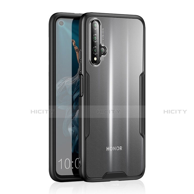 Carcasa Bumper Funda Silicona Transparente Espejo H01 para Huawei Honor 20S