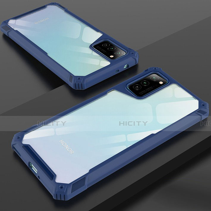 Carcasa Bumper Funda Silicona Transparente Espejo H01 para Huawei Honor View 30 5G