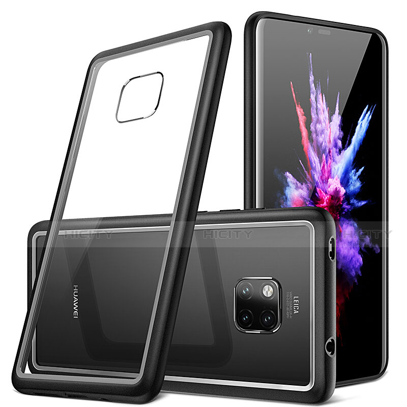 Carcasa Bumper Funda Silicona Transparente Espejo H01 para Huawei Mate 20 Pro