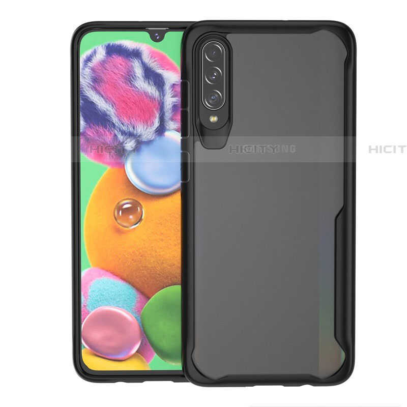 Carcasa Bumper Funda Silicona Transparente Espejo H01 para Samsung Galaxy A70S