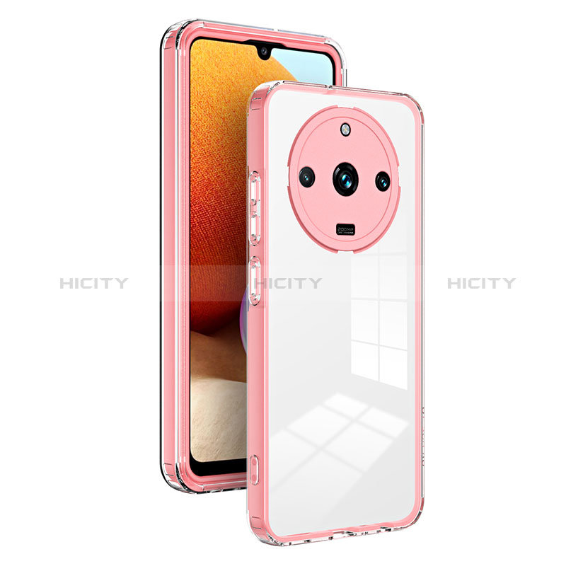 Carcasa Bumper Funda Silicona Transparente Espejo H01P para Realme 11 Pro 5G