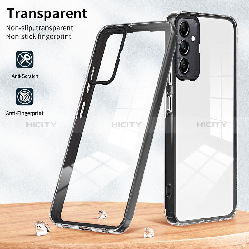 Carcasa Bumper Funda Silicona Transparente Espejo H01P para Samsung Galaxy A14 4G