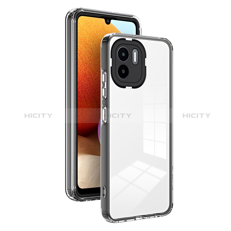 Carcasa Bumper Funda Silicona Transparente Espejo H01P para Xiaomi Poco C50