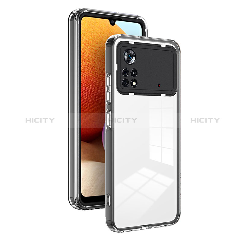 Carcasa Bumper Funda Silicona Transparente Espejo H01P para Xiaomi Poco X4 Pro 5G