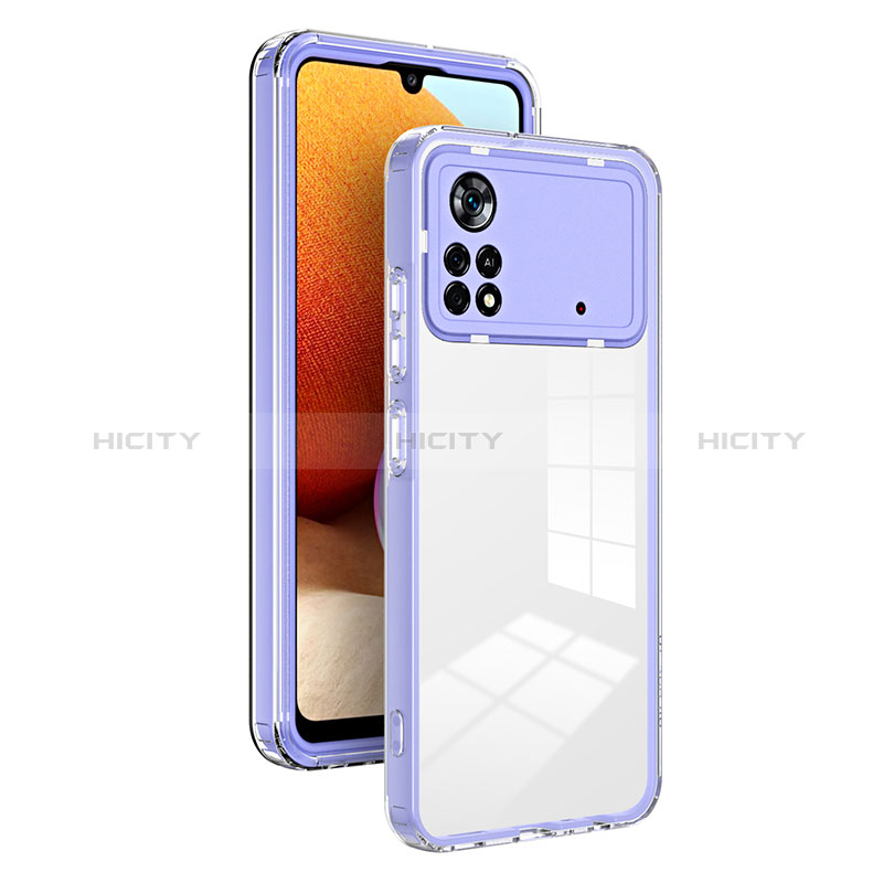 Carcasa Bumper Funda Silicona Transparente Espejo H01P para Xiaomi Poco X4 Pro 5G