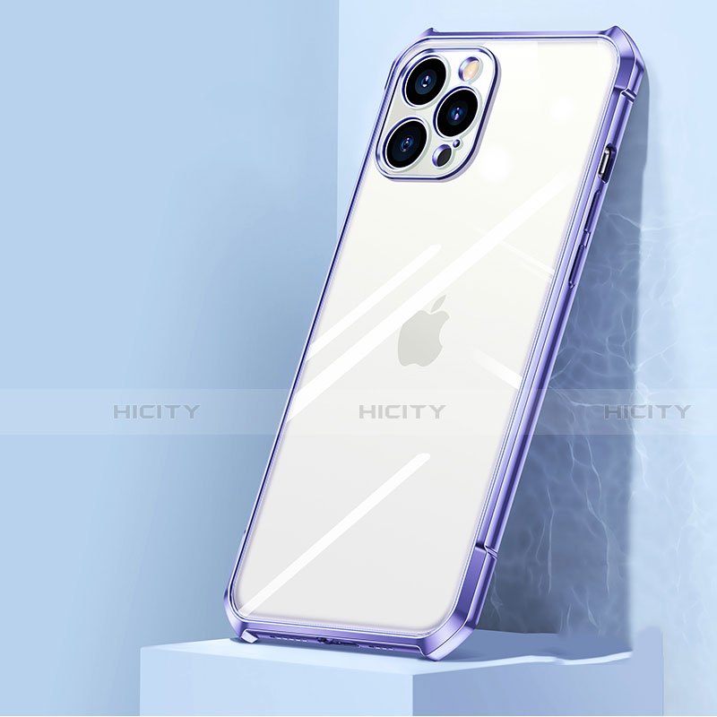 Carcasa Bumper Funda Silicona Transparente Espejo H02 para Apple iPhone 12 Pro