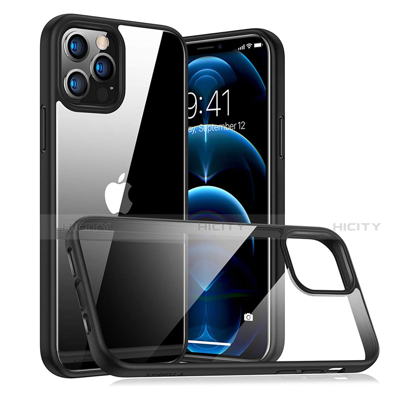 Carcasa Bumper Funda Silicona Transparente Espejo H04 para Apple iPhone 12 Pro Max