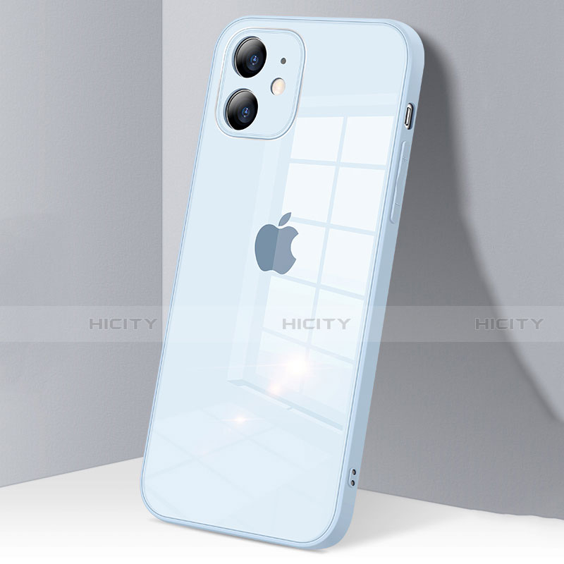 Carcasa Bumper Funda Silicona Transparente Espejo H06 para Apple iPhone 12