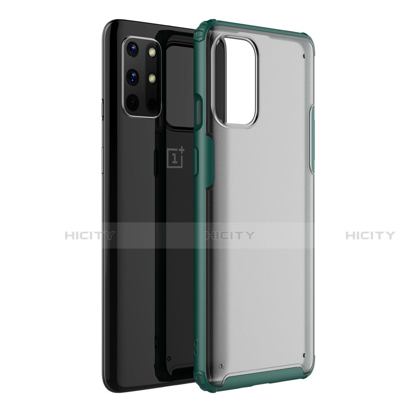 Carcasa Bumper Funda Silicona Transparente Espejo M01 para OnePlus 8T 5G Verde