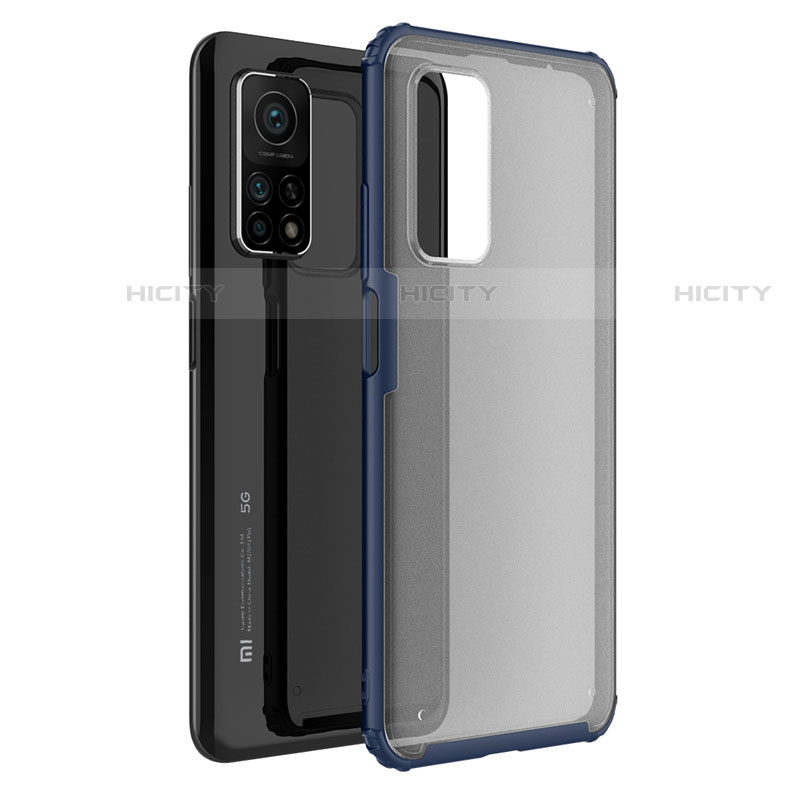 Carcasa Bumper Funda Silicona Transparente Espejo M01 para Xiaomi Redmi K30S 5G Azul