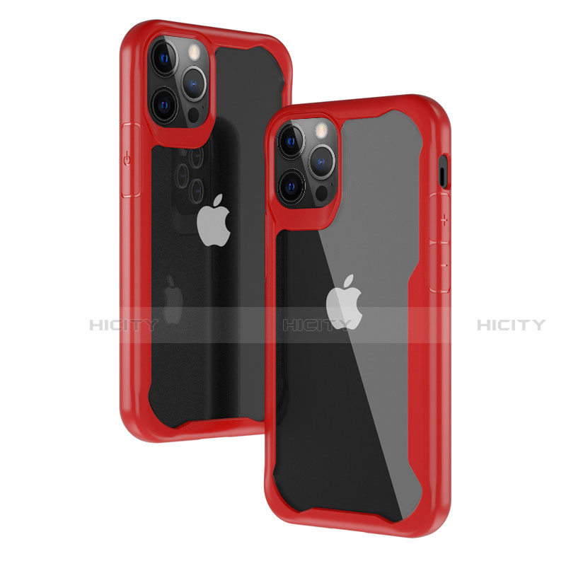 Carcasa Bumper Funda Silicona Transparente Espejo M02 para Apple iPhone 12 Pro Max