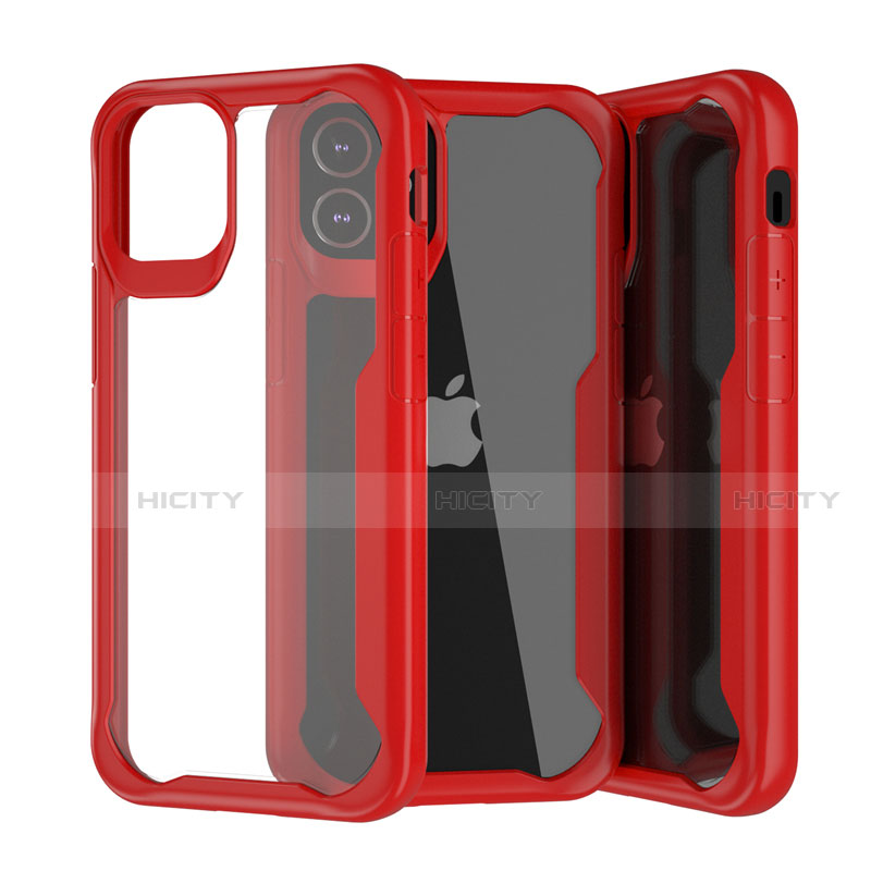 Carcasa Bumper Funda Silicona Transparente Espejo M02 para Apple iPhone 12 Pro Max