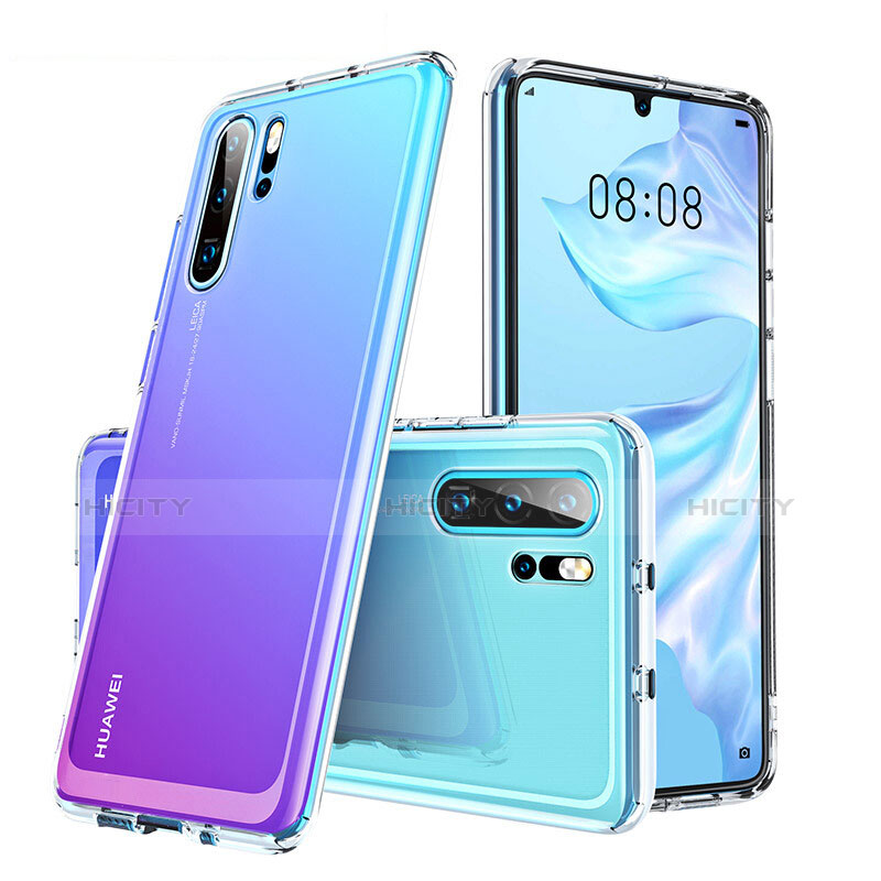 Carcasa Bumper Funda Silicona Transparente Espejo M02 para Huawei P30 Pro Claro