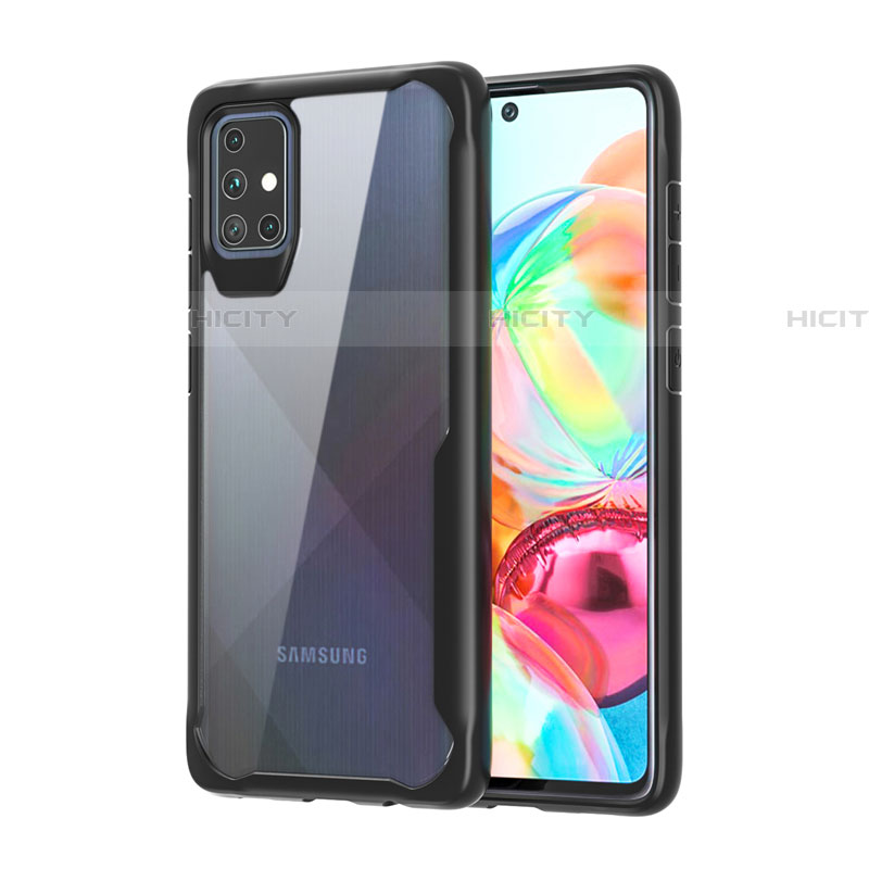 Carcasa Bumper Funda Silicona Transparente Espejo M02 para Samsung Galaxy A71 5G