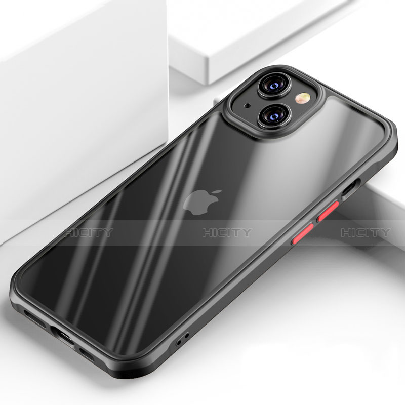 Carcasa Bumper Funda Silicona Transparente Espejo M03 para Apple iPhone 14 Plus