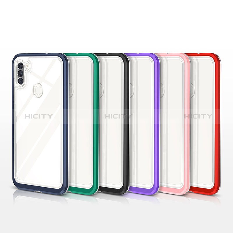 Carcasa Bumper Funda Silicona Transparente Espejo MQ1 para Samsung Galaxy A11