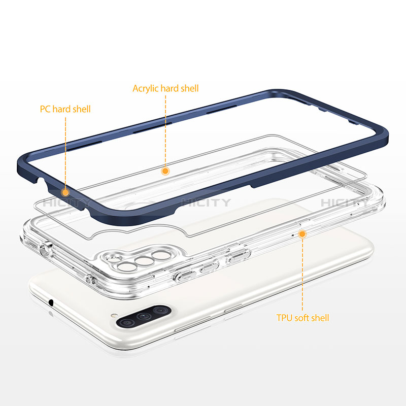 Carcasa Bumper Funda Silicona Transparente Espejo MQ1 para Samsung Galaxy A11