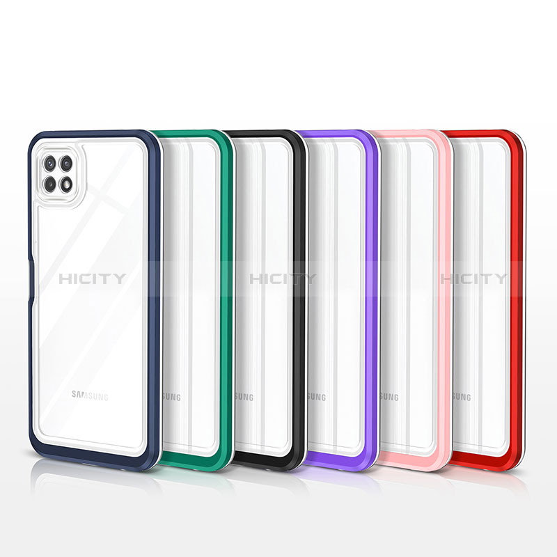 Carcasa Bumper Funda Silicona Transparente Espejo MQ1 para Samsung Galaxy A22s 5G