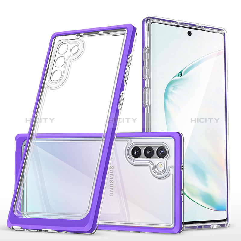 Carcasa Bumper Funda Silicona Transparente Espejo MQ1 para Samsung Galaxy Note 10 5G