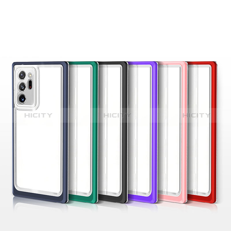 Carcasa Bumper Funda Silicona Transparente Espejo MQ1 para Samsung Galaxy Note 20 Ultra 5G