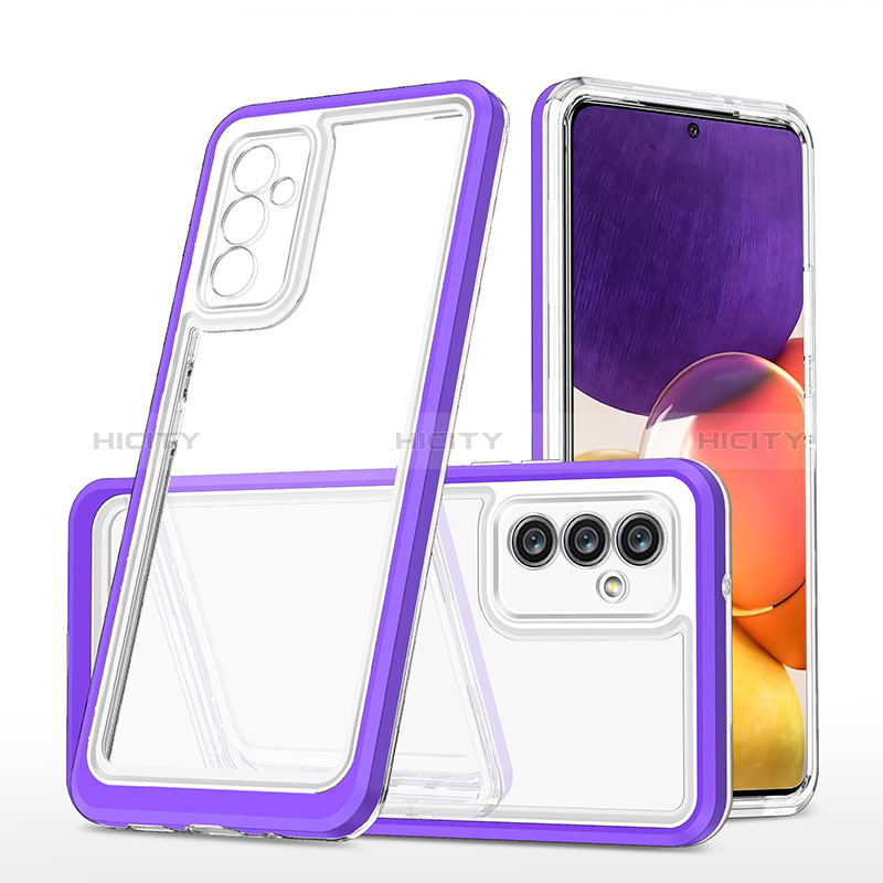 Carcasa Bumper Funda Silicona Transparente Espejo MQ1 para Samsung Galaxy Quantum2 5G