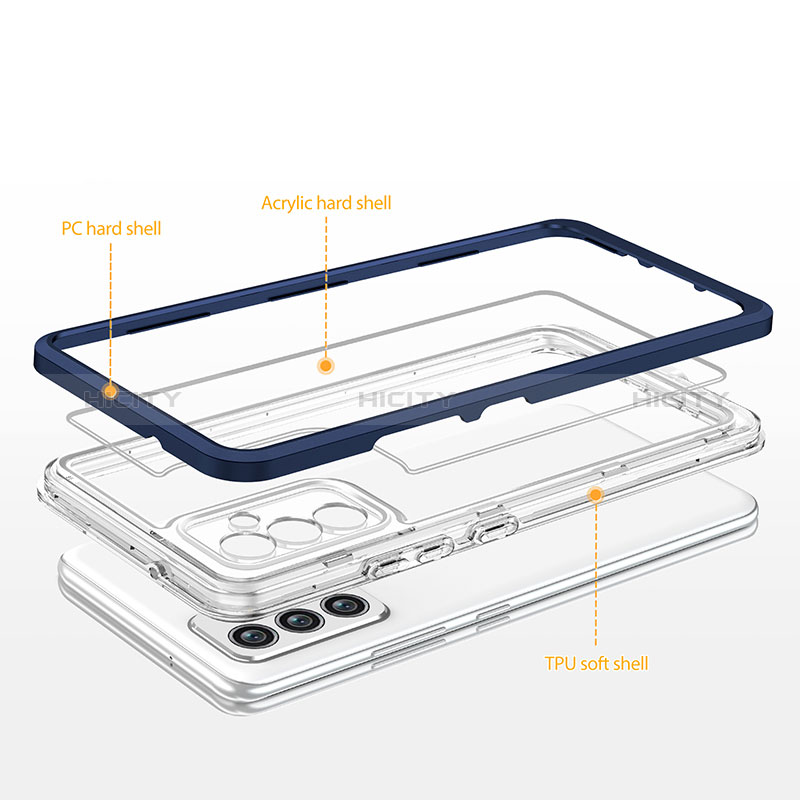 Carcasa Bumper Funda Silicona Transparente Espejo MQ1 para Samsung Galaxy Quantum2 5G