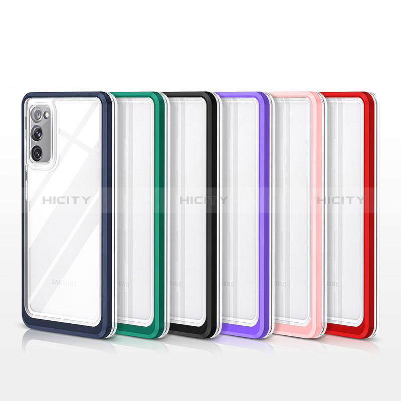 Carcasa Bumper Funda Silicona Transparente Espejo MQ1 para Samsung Galaxy S20 Lite 5G