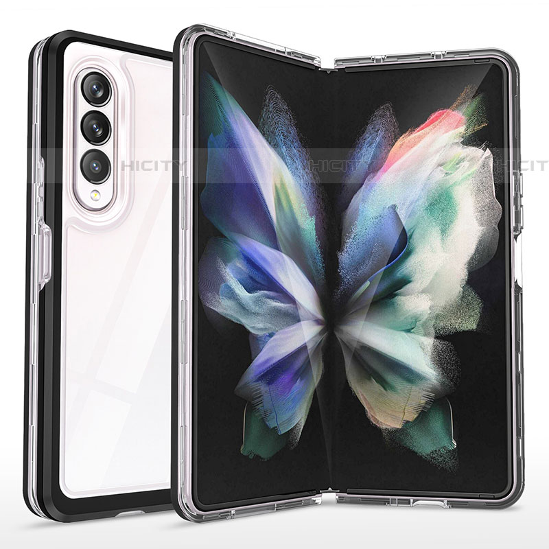 Carcasa Bumper Funda Silicona Transparente Espejo MQ1 para Samsung Galaxy Z Fold4 5G