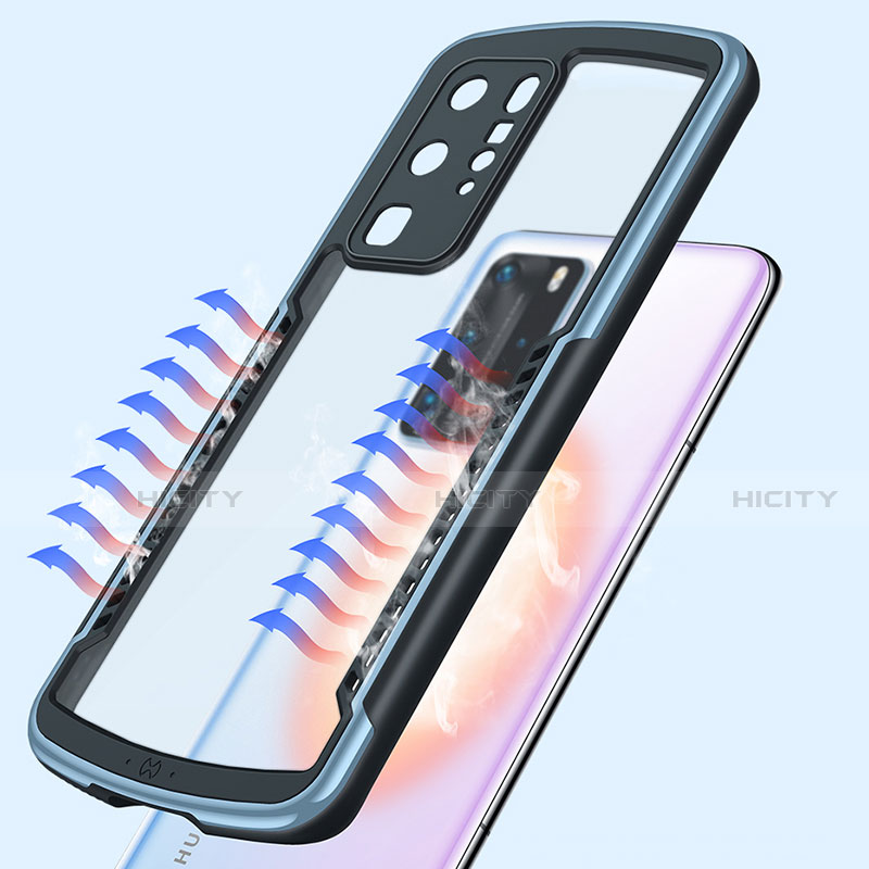 Carcasa Bumper Funda Silicona Transparente Espejo N03 para Huawei P40 Pro