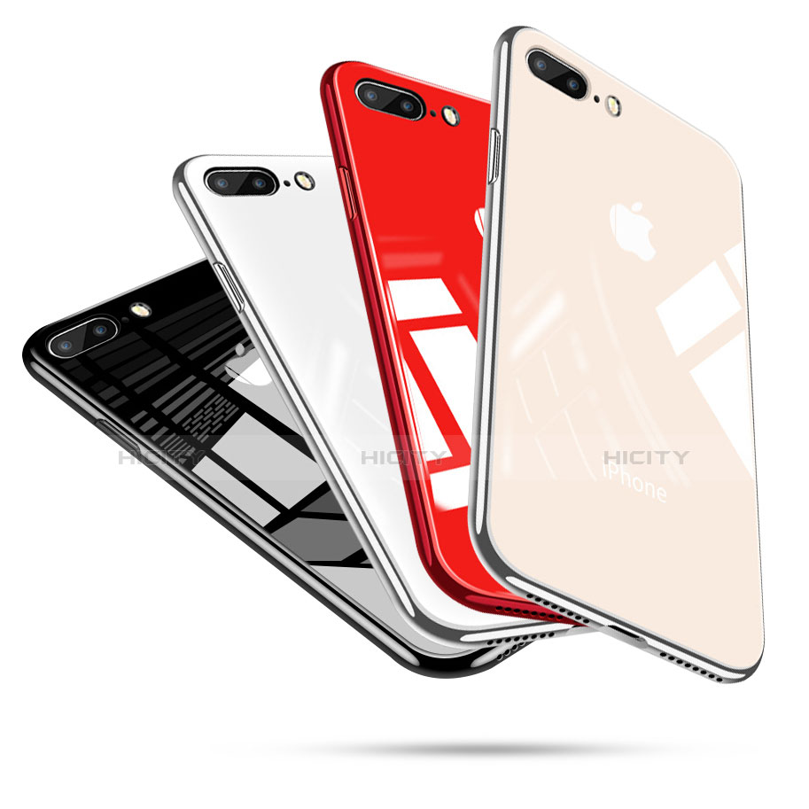 Carcasa Bumper Funda Silicona Transparente Espejo para Apple iPhone 7 Plus