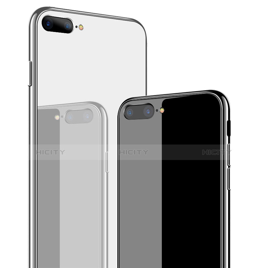 Carcasa Bumper Funda Silicona Transparente Espejo para Apple iPhone 7 Plus