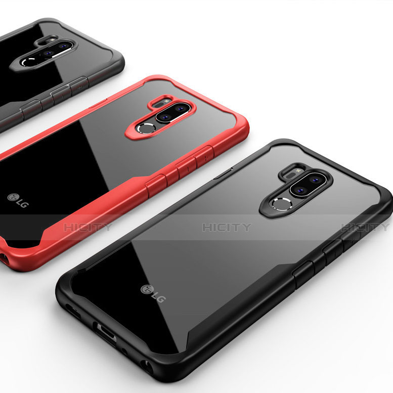 Carcasa Bumper Funda Silicona Transparente Espejo para LG G7