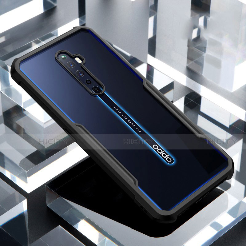 Carcasa Bumper Funda Silicona Transparente Espejo para Oppo Reno2 Z