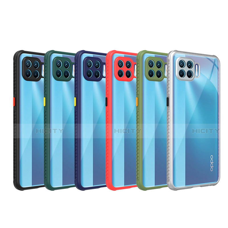 Carcasa Bumper Funda Silicona Transparente Espejo para Oppo Reno4 F