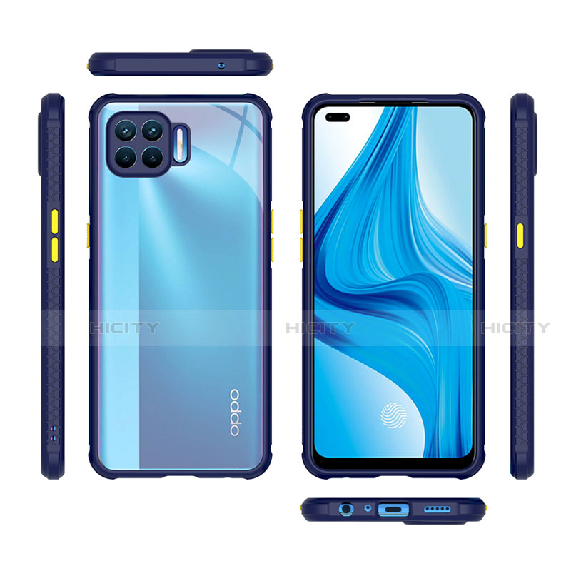 Carcasa Bumper Funda Silicona Transparente Espejo para Oppo Reno4 Lite