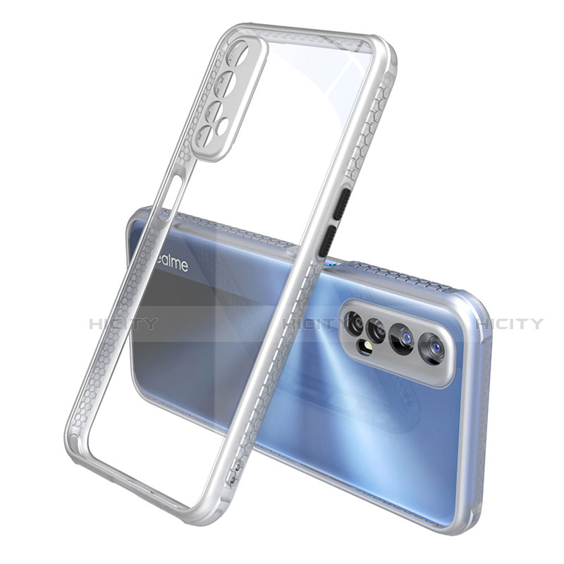 Carcasa Bumper Funda Silicona Transparente Espejo para Realme 7