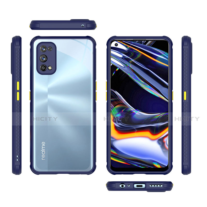 Carcasa Bumper Funda Silicona Transparente Espejo para Realme 7 Pro