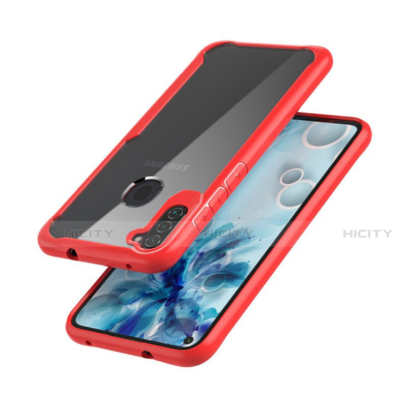 Carcasa Bumper Funda Silicona Transparente Espejo para Samsung Galaxy A11