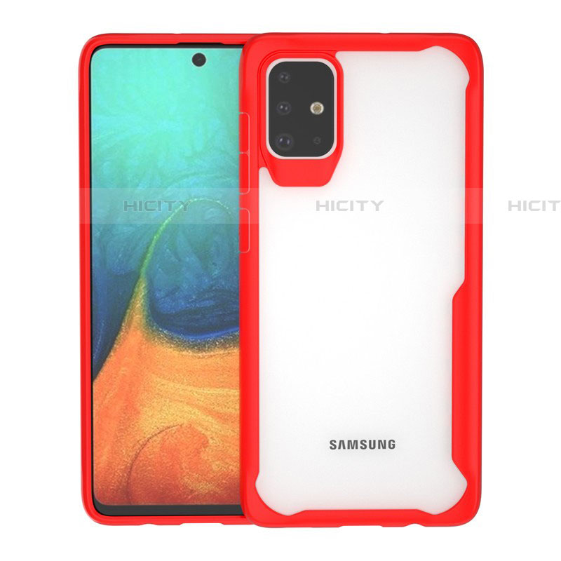 Carcasa Bumper Funda Silicona Transparente Espejo para Samsung Galaxy A71 5G