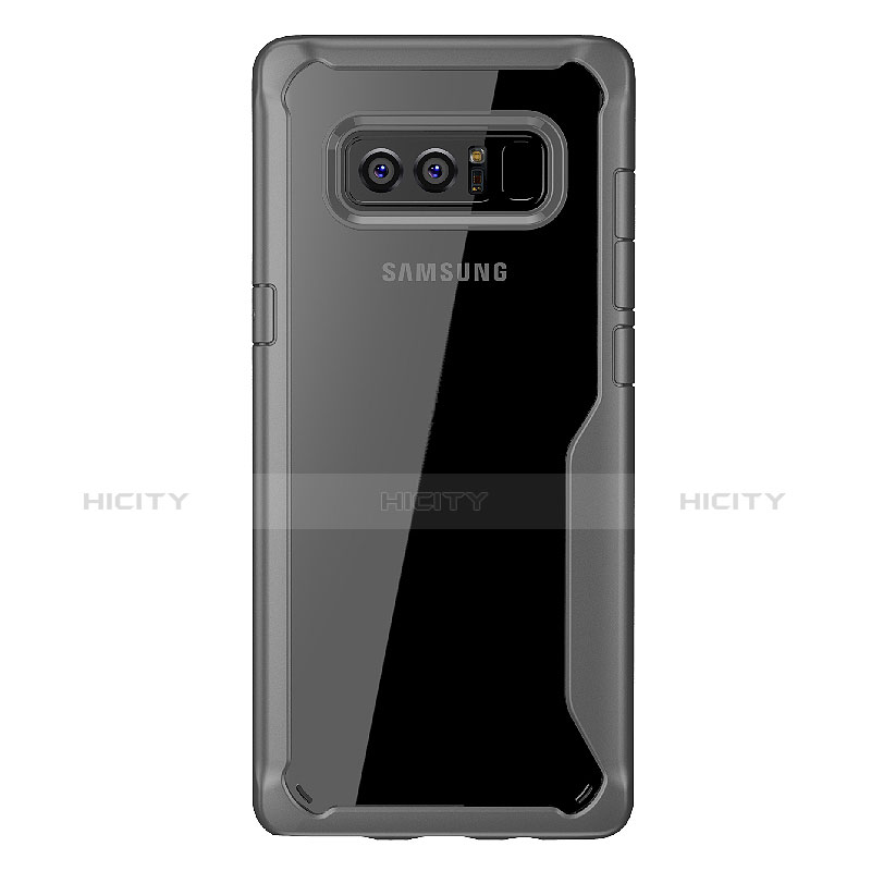 Carcasa Bumper Funda Silicona Transparente Espejo para Samsung Galaxy Note 8 Duos N950F