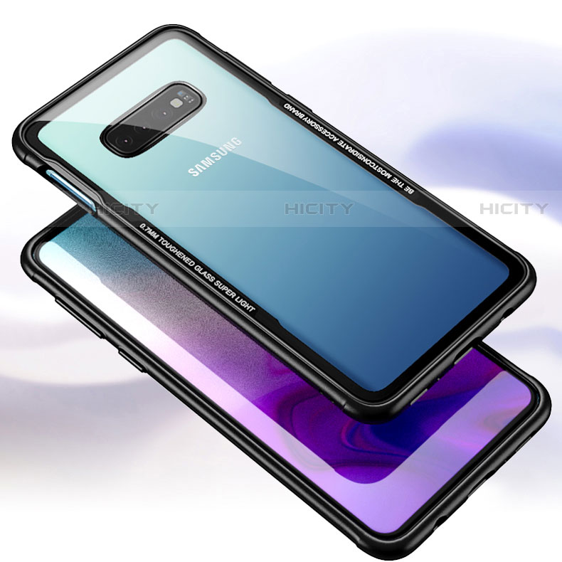 Carcasa Bumper Funda Silicona Transparente Espejo T01 para Samsung Galaxy S10 5G