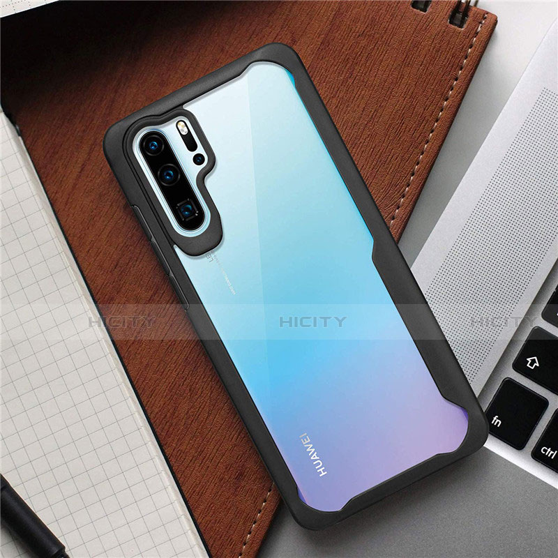 Carcasa Bumper Funda Silicona Transparente Espejo Z02 para Huawei P30 Pro