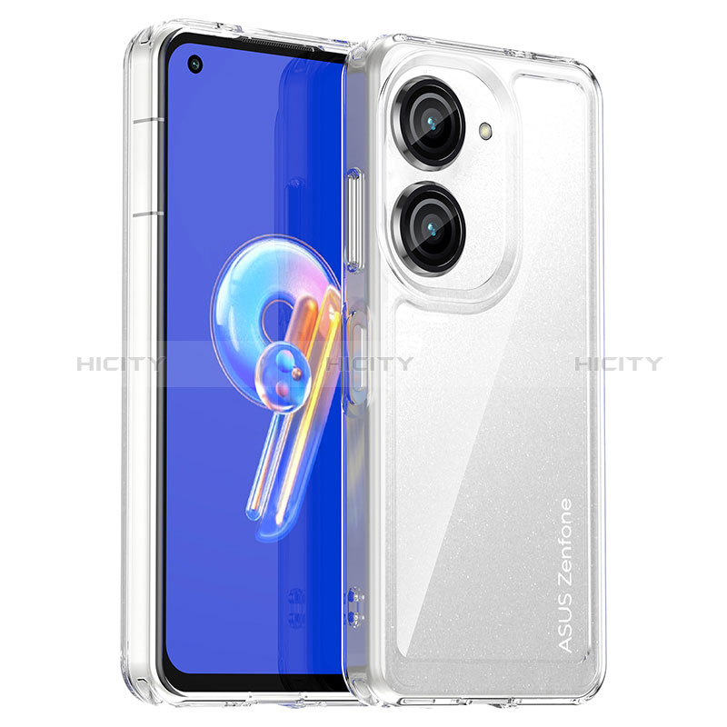 Carcasa Bumper Funda Silicona Transparente J01S para Asus Zenfone 9 Claro