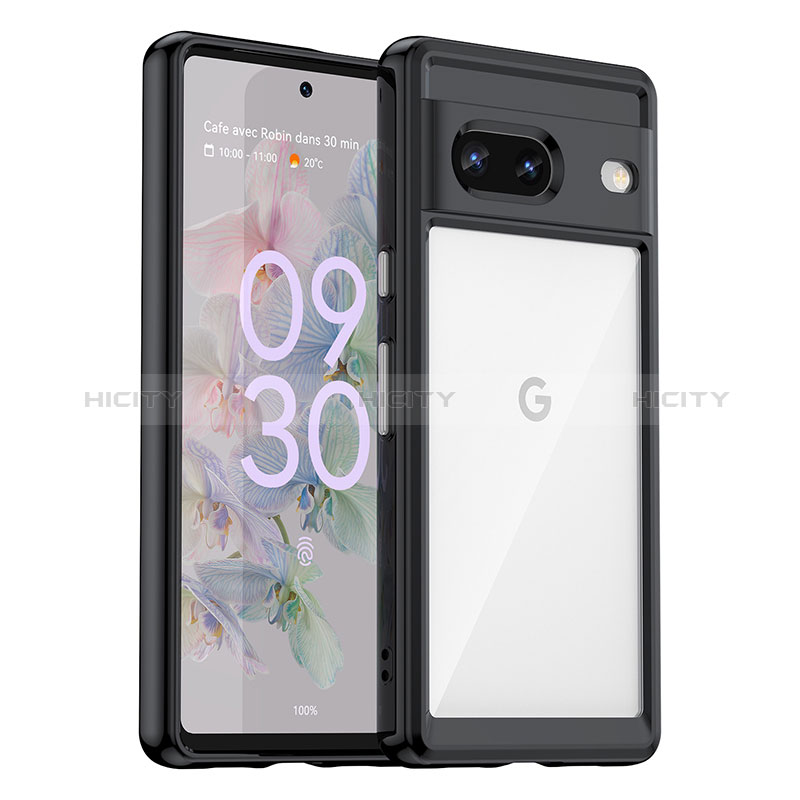 Carcasa Bumper Funda Silicona Transparente J01S para Google Pixel