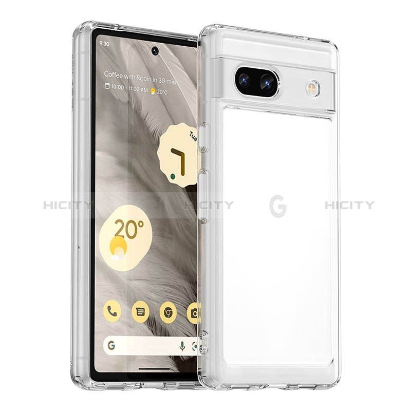 Carcasa Bumper Funda Silicona Transparente J01S para Google Pixel 7a 5G